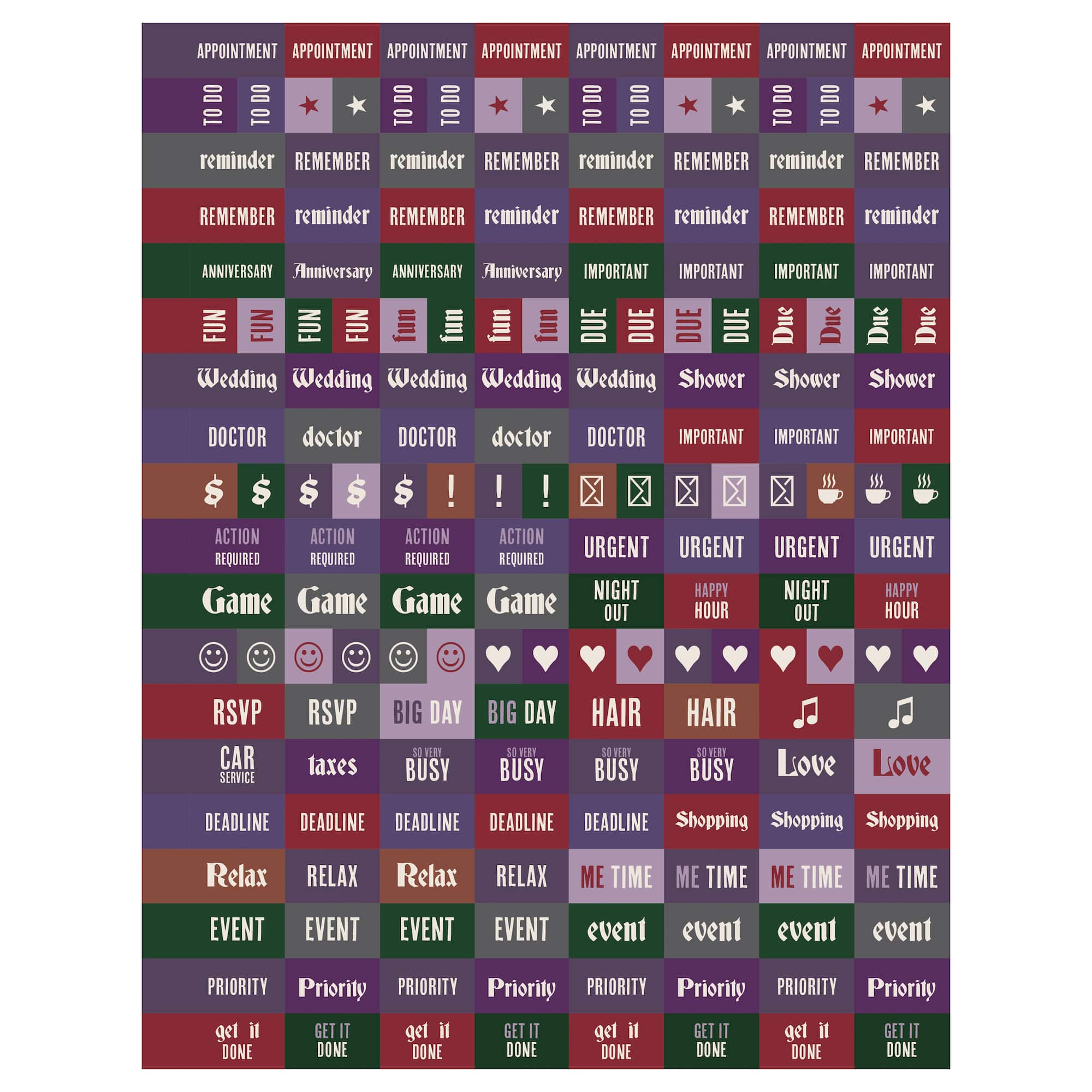 TF Publishing 2025-2026 Garden of Green Large Weekly/Monthly Planner